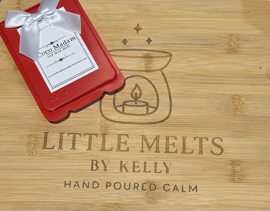 Coco madam wax melt (6 heart clamshell )