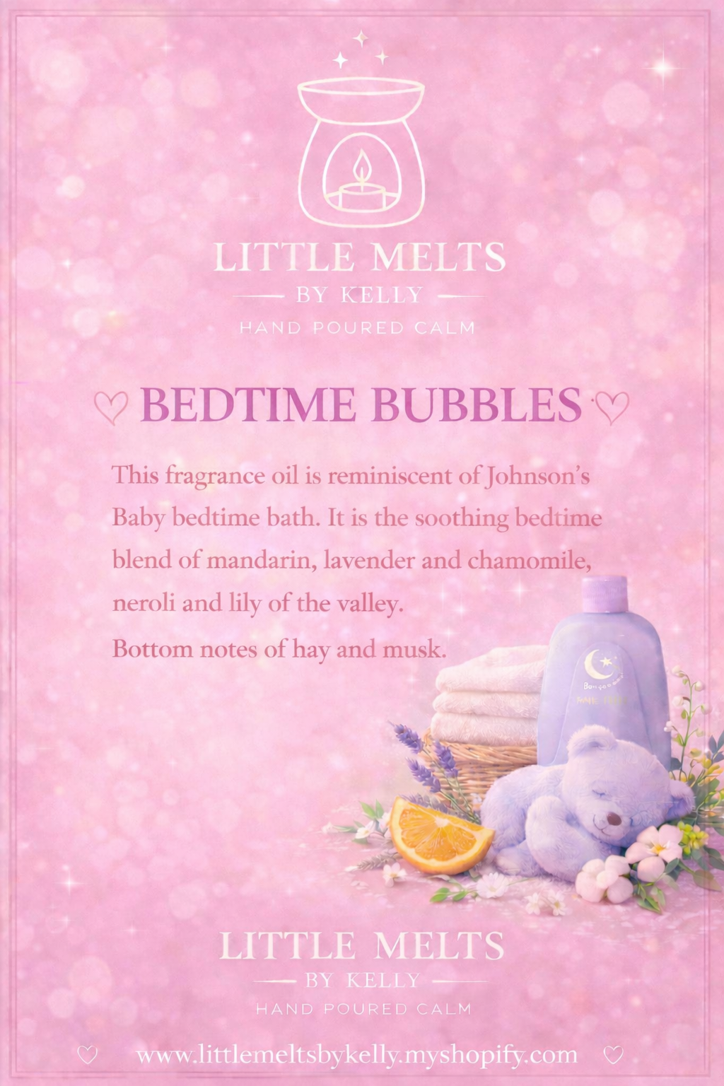 Bedtime bubbles small 6 clamshell