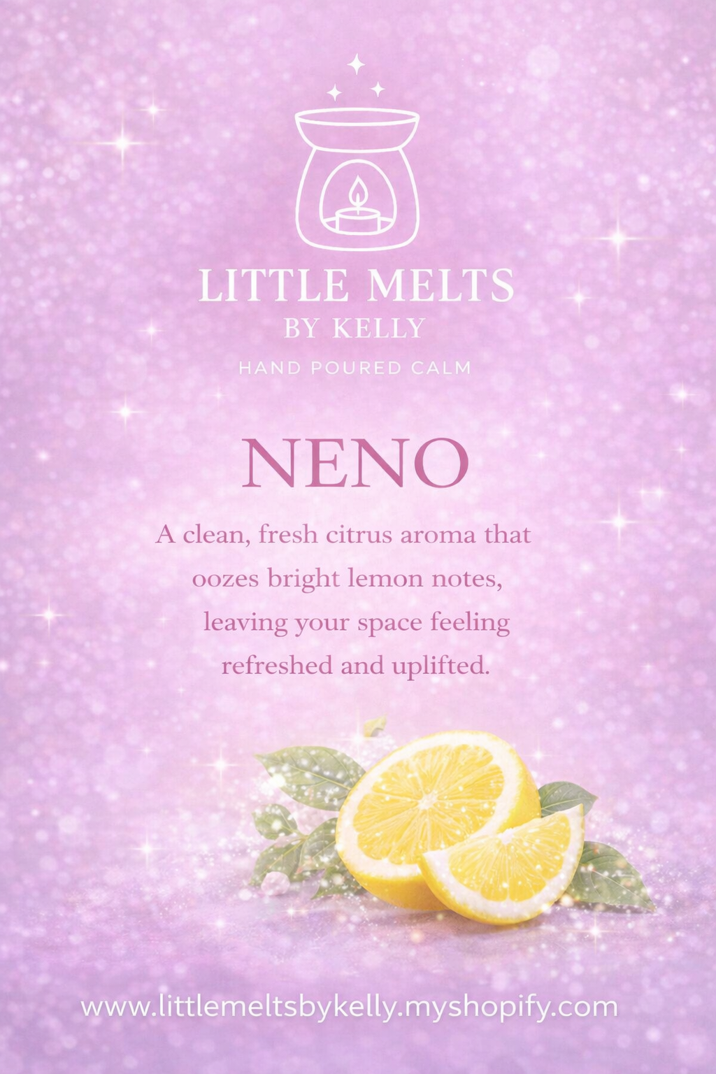 Neno wax melt (6 heart clamshell )